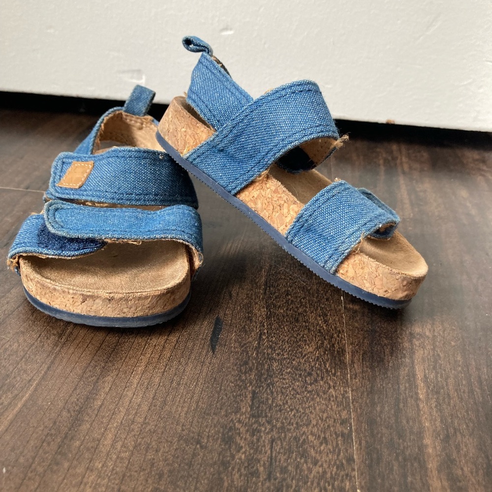 H&M Baby Boy Denim Velcro Sandals